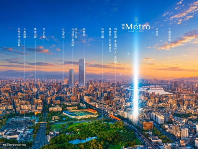 老台北只能懷舊？台北圓山特區以萬坪公園×國際複合城規格，翻轉成北市新指標核心