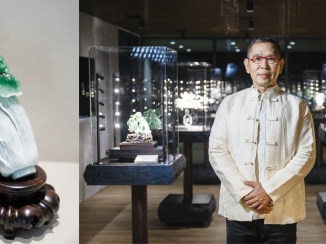 歷史厚度 光影流動  胡焱榮用「石說新語」重構當代翡翠！